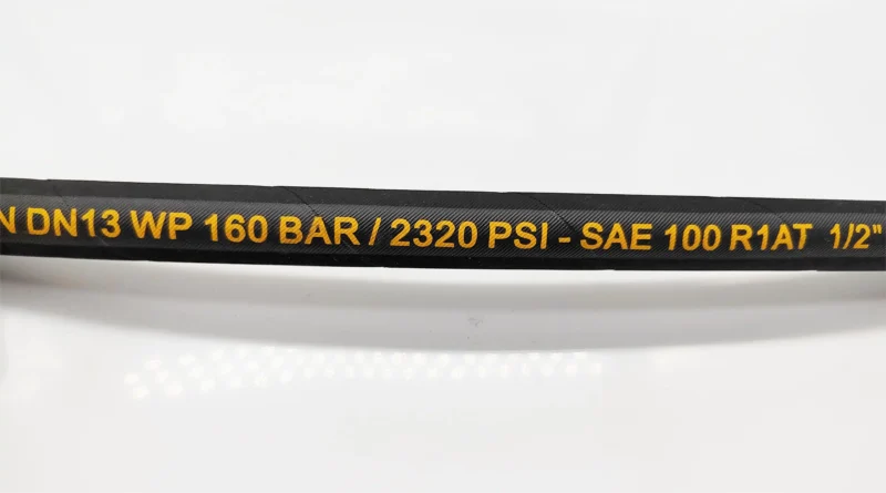 SAE 100 R1 wire reinforced hydraulic hose