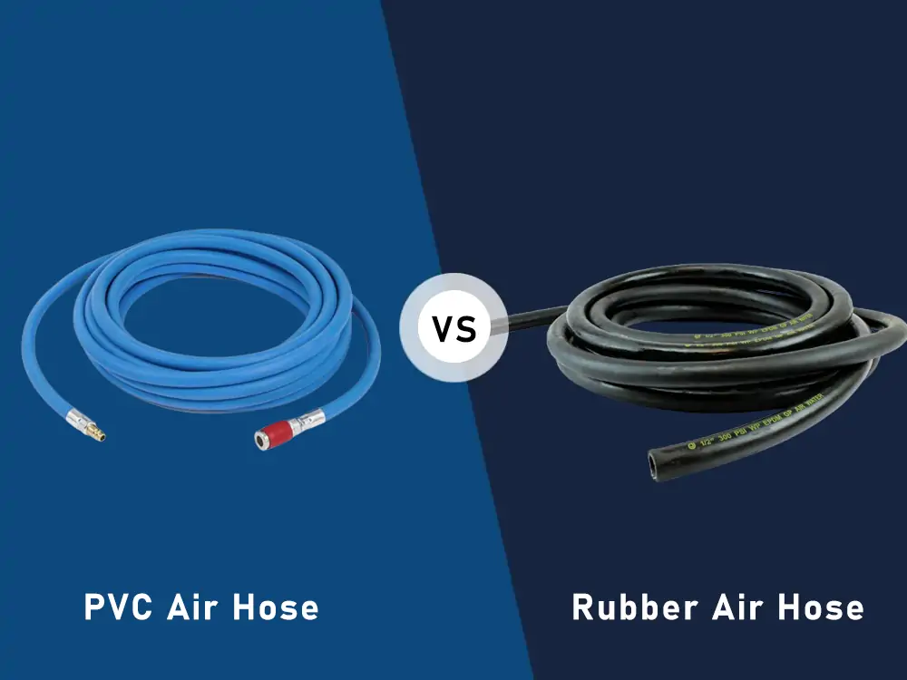 PVC Air Hose vs Rubber Air Hose: 10 Distinctions