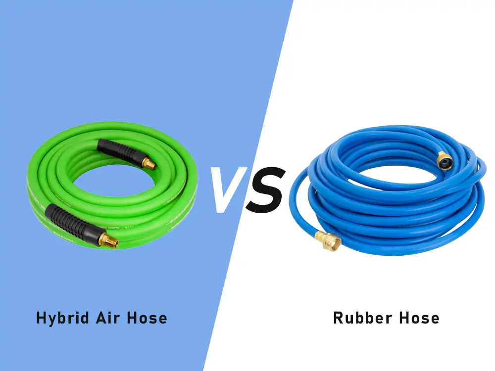 Hybrid Air Hose vs Rubber Hose 7 Distinctions!