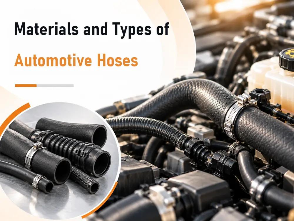 Materials and Types of Automotive Hoses